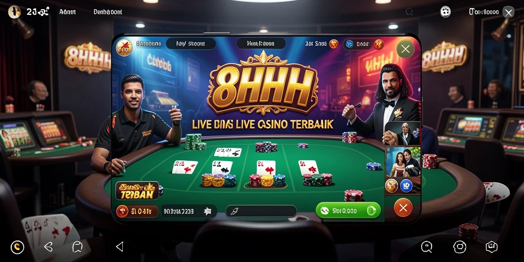 Gameplay Live Casino yang mendebarkan dengan dealer langsung dan interaksi seru.