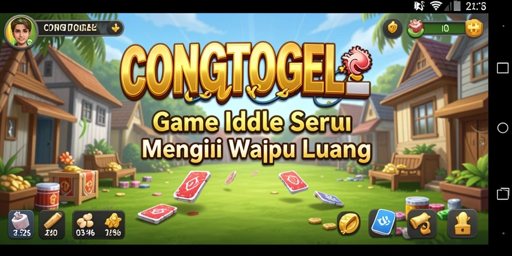 Tampilan gameplay seru dari CONGTOGEL yang asyik.