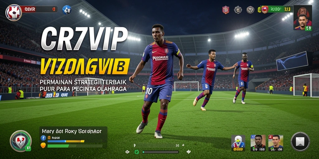 Tampilan menakjubkan dari gameplay strategi CR7VIP.