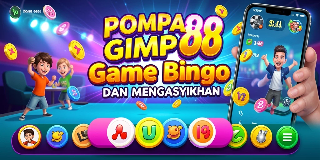 Tampilan gameplay seru POMPA88 dalam permainan Bingo.