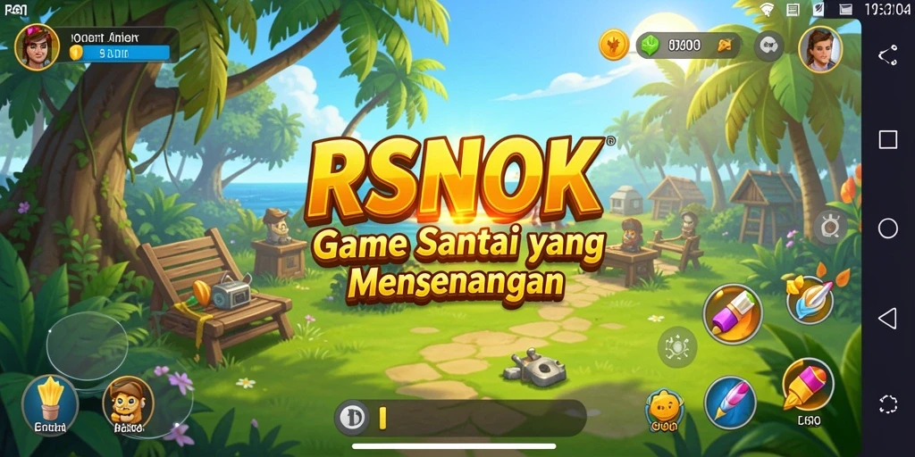 Tampilan gameplay <strong>RSNOK</strong> yang menarik dan penuh warna.