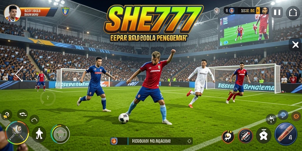 Tampilan gameplay <strong>SHE777</strong> yang menarik dan mendebarkan di lapangan.