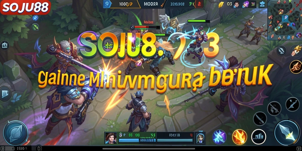 Gameplay seru dan kompetitif di SOJU88 dengan berbagai hero.