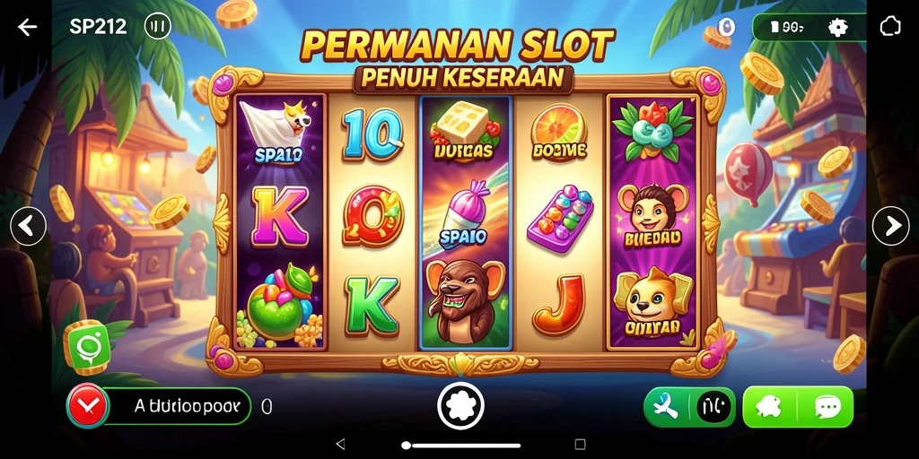 Tampilan gameplay menarik dari SP212 yang memikat pemain.